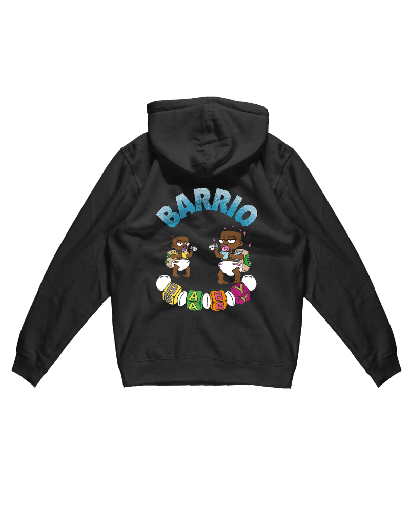 Hoodie Barrio Baby Black